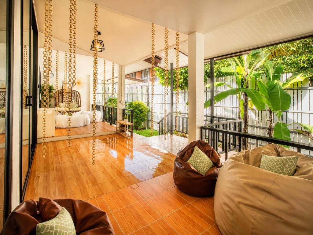Casa Palma - Peaceful Retreat - 2mn ZenBeach - Srithanu Center - Double King Bed – Koh Phangan