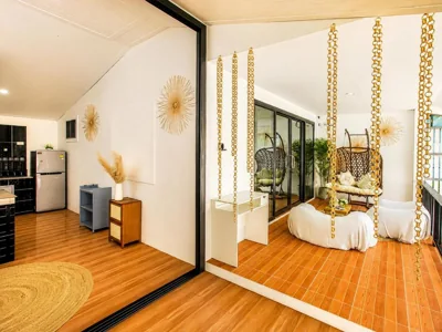 Casa Palma - Peaceful Retreat - 2mn ZenBeach - Srithanu Center - Double King Bed – 写真 4