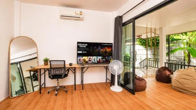 Casa Palma - Peaceful Retreat - 2mn ZenBeach - Srithanu Center - Double King Bed – 写真 5